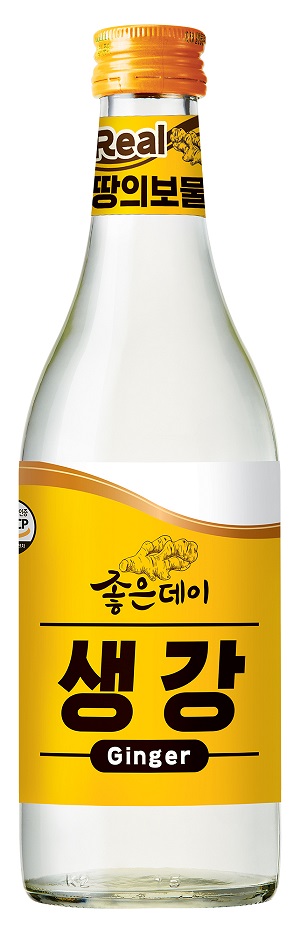 ▲ 무학은 오는 5월 1일 소주 ‘좋은데이 생강’을 출시한다. 좋은데이 생강은 360㎖에 알코올 도수 12.5%다. 출고가는 1200원이다.ⓒ뉴데일리DB