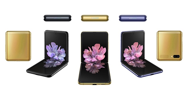 ▲ 갤럭시 Z 플립. ⓒ삼성전자