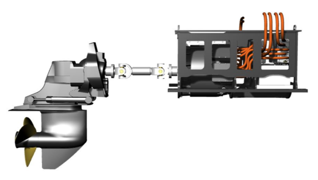 ▲ 빈센의 선박용 전기추진 시스템.ⓒ빈센
