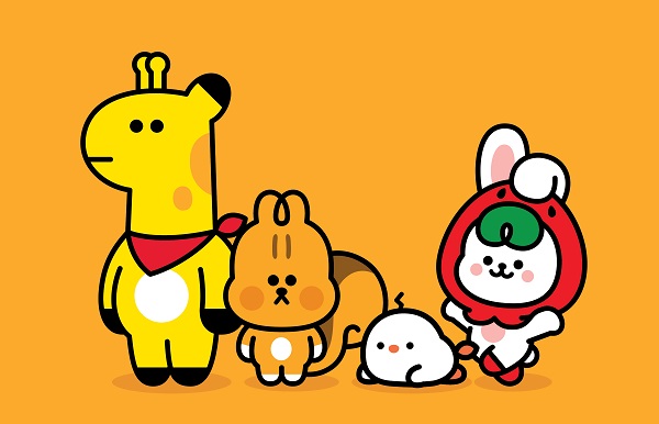 ▲ 애슐리 신규 캐릭터 4종ⓒ이랜드이츠