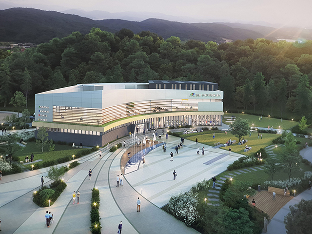 ▲ 반디비 체육센터 조감도.ⓒ안동시