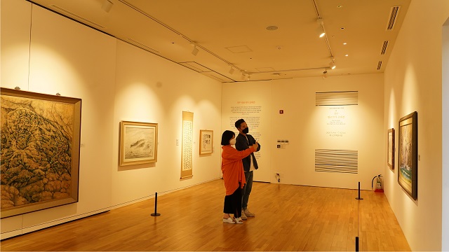 ▲ ‘경주 원로작가 초대전’은 경주엑스포 솔거미술관 기획전시실에서 오는 7월 12일까지 이어진다.ⓒ경주엑스포