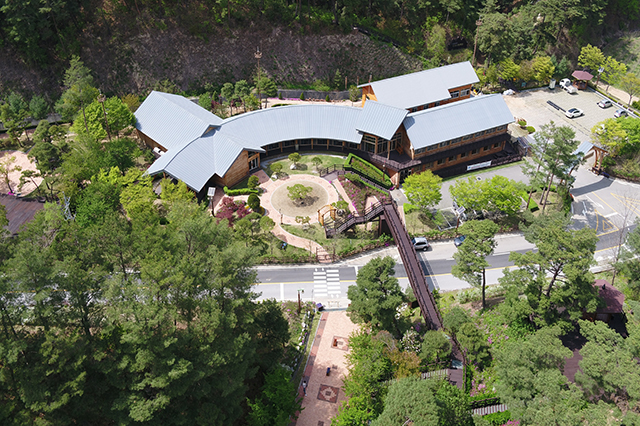 ▲ 봉화목재문화체험장 전경.ⓒ봉화군