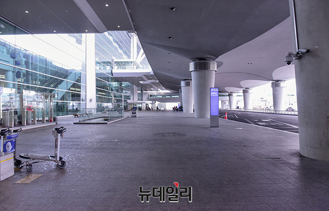 ▲ 싸늘한 인천국제공항 모습.ⓒ뉴데일리DB
