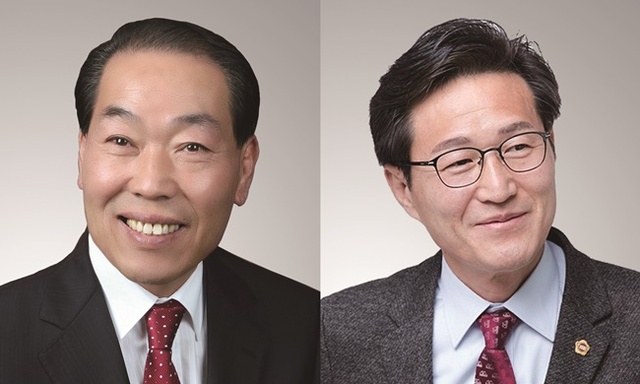 ▲ 박문희·연철흠 충북도의회의원(왼쪽부터).ⓒ충북도의회