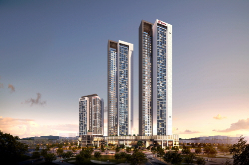 ▲ 힐스테이트 청량리 더퍼스트 야간 투시도. ⓒ 현대엔지니어링