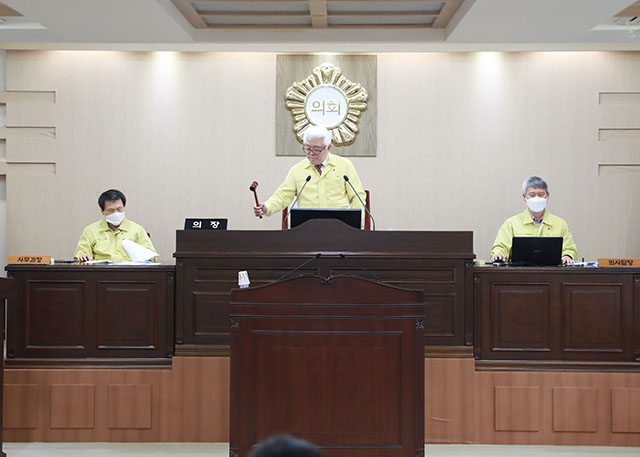 ▲ 영양군의회는 19일 제258회 임시회를 개회했다.ⓒ영양군