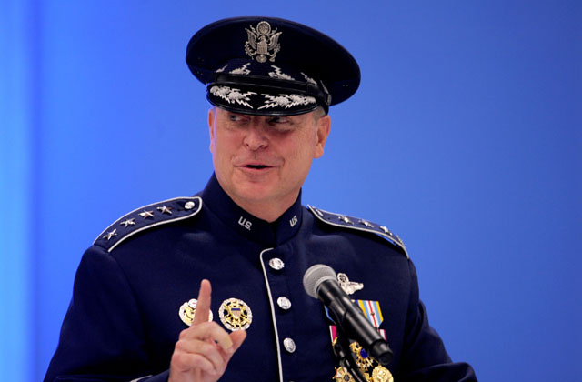 ▲ 마크 웰시 3세 전 미공군 참모총장. 2013년에는 한국에도 왔었다. ⓒ미공군 공개사진.