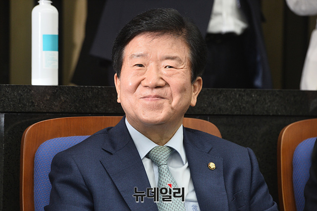 ▲ 박병석(사진) 더불어민주당 의원이 21대 첫 국회의장으로 사실상 확정됐다. ⓒ박성원 기자