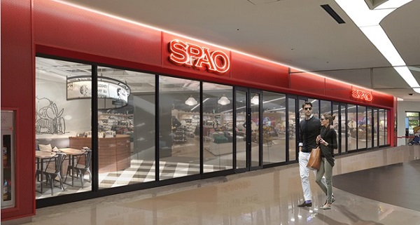 ▲ 스파오 코엑스점 매장 ⓒ이랜드월드