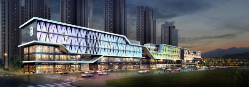 ▲ 반포3주구 단지내상가 외관디자인. ⓒ 삼성물산