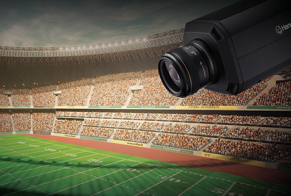 ▲ 한화테크윈의 8K 초고해상도 CCTV ‘와이즈넷 TNB-9000’. ⓒ한화