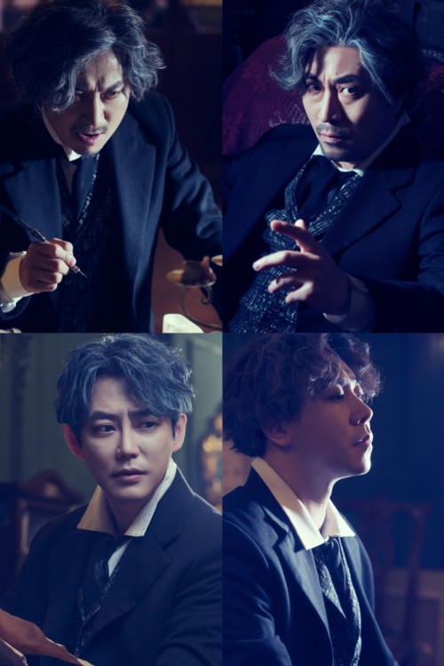 ▲ 뮤지컬 '루드윅'의 서범석·김주호·테이·박유덕 프로필 컷ⓒ과수원뮤지컬컴퍼니