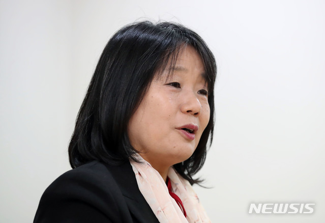 ▲ 윤미향 전 정의기억연대(정의연) 이사장. ⓒ뉴시스