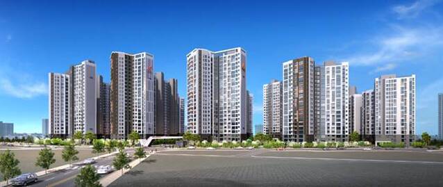 ▲ 부평SK뷰 해모로 조감도. ⓒ SK건설·한진중공업