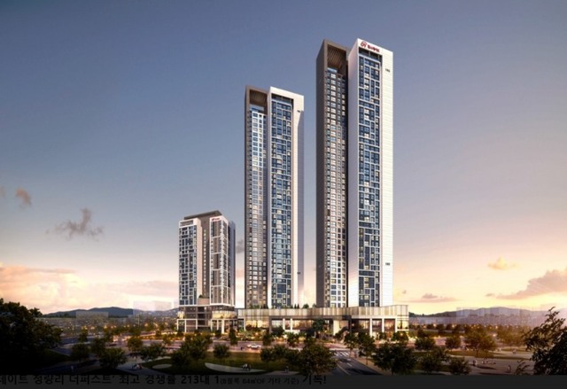 ▲ 힐ㄹ스테이트 청량리 더 퍼스트 조감도. ⓒ 현대엔지니어링