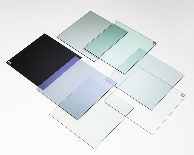 ▲ KCC글라스가 생산하는 다양한 종류의 판유리 제품. ⓒKCC