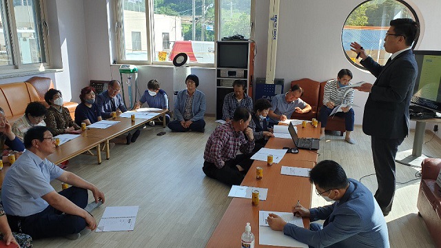 ▲ 영덕군은 지품면에서 마을 리더 교육을 진행했다.ⓒ영덕군