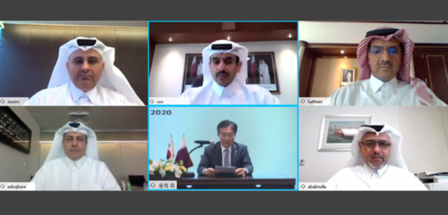 ▲ 카타르 국영석유사인 카타르 페트롤리엄(QP)은 지난 1일(현지시간) 한국의 현대중공업, 삼성중공업, 대우조선해양과 LNG선 관련 협약을 맺었다.ⓒ카타르페트롤리엄(QP) 홈페이지 캡처