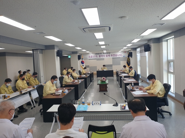 ▲ 경북도의회 감염병대책특별위원회(위원장 남영숙)는 2일 경북도 감염병 전담병원인 ‘김천의료원’을 방문해 현장 목소리를 경청했다.ⓒ경북도의회