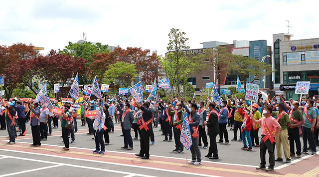 ▲ 통합신공항 의성군유치위는 3일 성명서를 통해 통합신공항 이전사업 조속 추진을 요구했다.ⓒ의성군