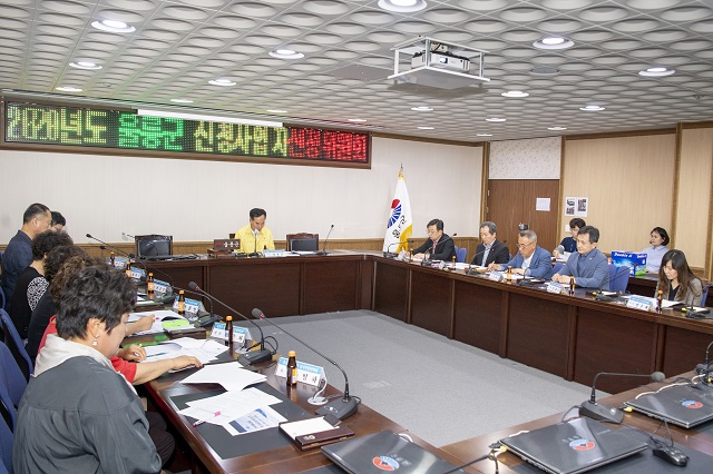 ▲ 울릉군은 신청사 입지선정위원회를 개최했다.ⓒ울릉군