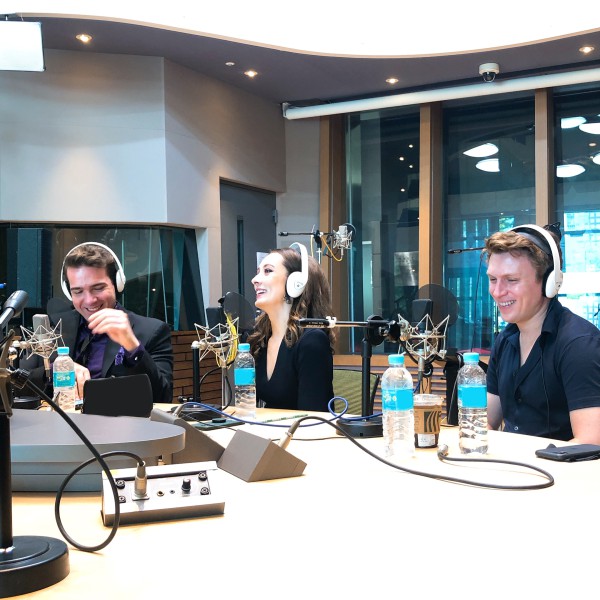 ▲ '오늘아침 정지영입니다'에 출연한 '오페라의 유령'의 주역 3인.ⓒ에스앤코