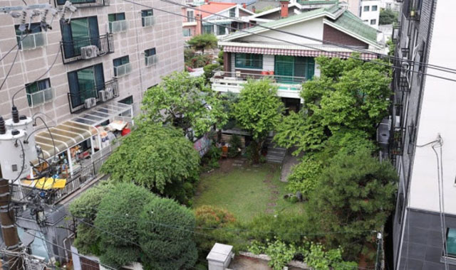 ▲ 서울 마포구 연남동 소재 '평화의 우리집' 쉼터. ⓒ연합뉴스. 무단전재 및 재배포 금지.