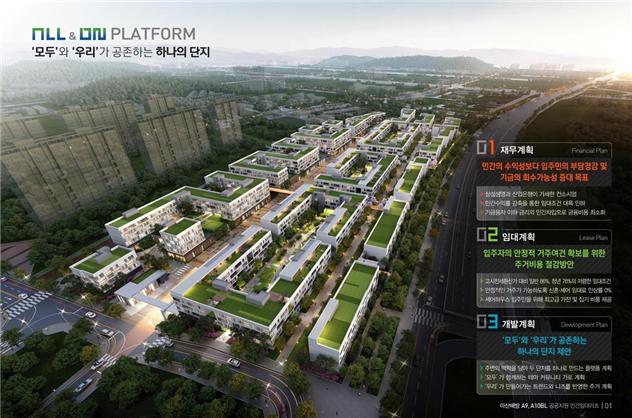 ▲ 극동건설이 제안한 사업계획 개요.ⓒLH