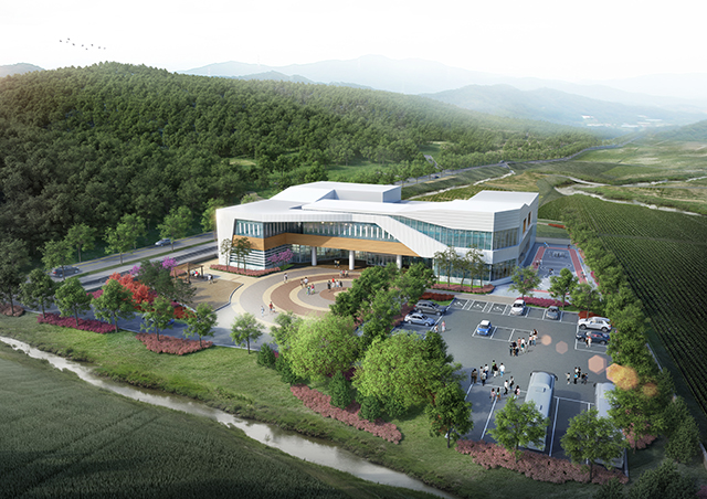 ▲ 경북도교육청 의성안전체험관 조감도.ⓒ경북교육청