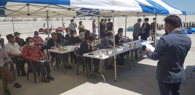 ▲ 경주시는 나정항⋅연동항 어촌뉴딜사업을 순조롭게 추진되고 있다.ⓒ경주시