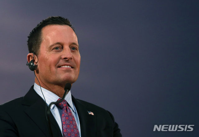 ▲ 리처드 그리넬 전 독일주재 미국댓. ⓒ뉴시스. 무단전재 및 재배포 금지.