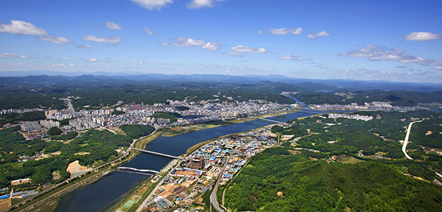 ▲ 안동 시가지 전경.ⓒ안동시