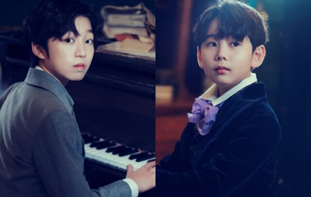 ▲ 뮤지컬 '루드윅' 아역 차성제·백건우.ⓒ과수원뮤지컬컴퍼니