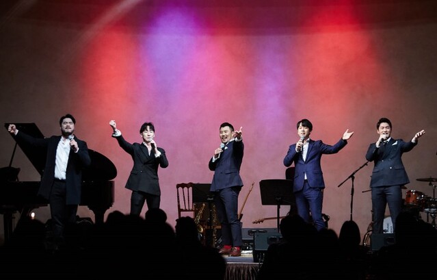 ▲ 팝페라 그룹 포마스.ⓒ라움