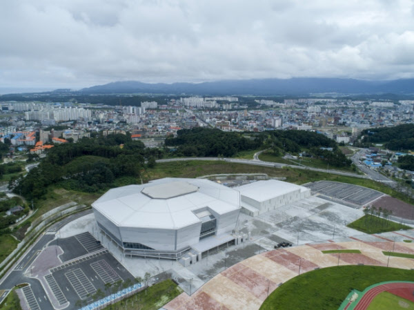 ▲ 강릉하키센터 전경.ⓒ강원도개발공사