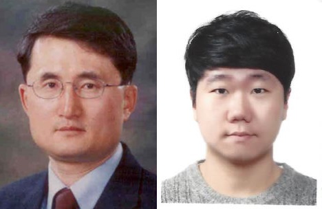 ▲ 이상렬 교수(왼쪽)·황진영 박사과정생.ⓒ청주대학교