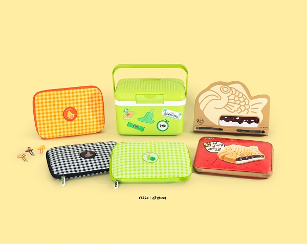 ▲ 빙그레 예스24 협업 굿즈 제품ⓒ빙그레