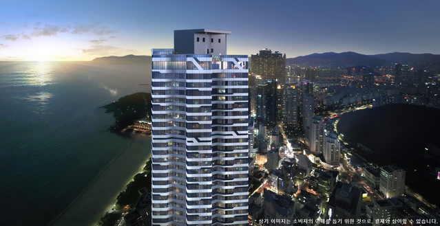 ▲ 빌리브 패러그라프 해운대. ⓒ 신세계건설