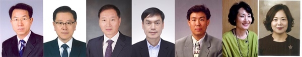 ▲ 김연인·서동화·이상원·이재복·우두진·박은향·이재숙 서기관 승진 내정자.(왼쪽부터)ⓒ청주시