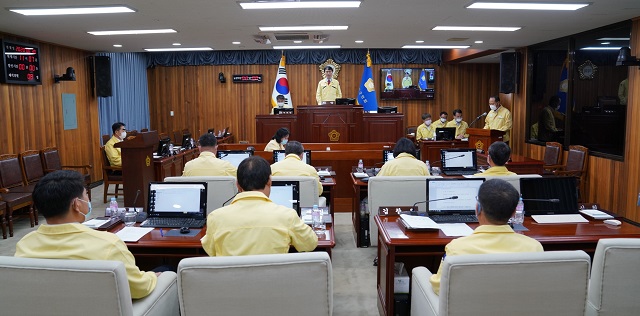 ▲ 울진군의회는 제239회 임시회 개최했다.ⓒ울진군의회