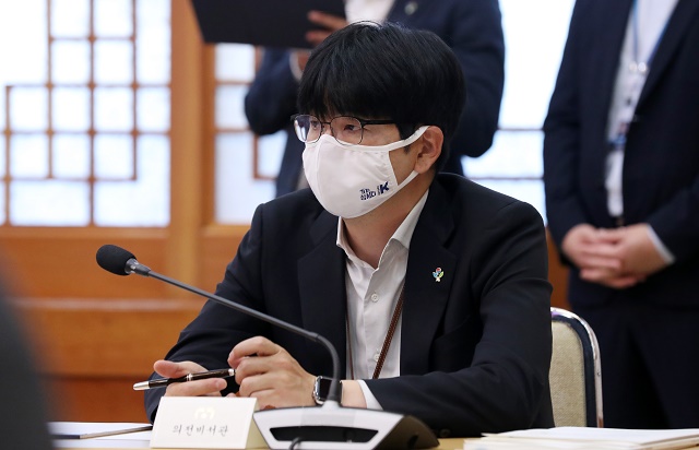 ▲ 탁현민 청와대 의전비서관. ⓒ뉴시스