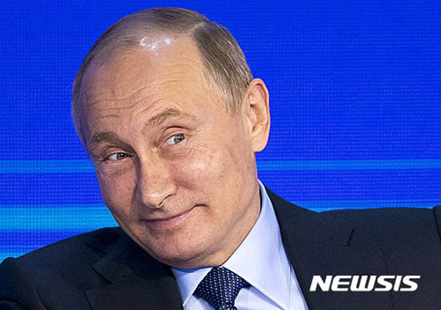 ▲ 블라디미르 푸틴 러시아 대통령. ⓒ뉴시스 AP. 무단전재 및 재배포 금지.