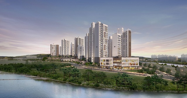 ▲ 쌍용 더 플래티넘 광주 투시도. ⓒ 쌍용건설