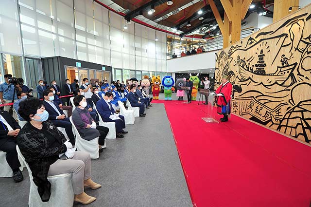 ▲ 삼국유사 복원 목판 초기본이 안동 국학원에서 군위 삼국유사테마파크로 이관됐다.ⓒ군위군