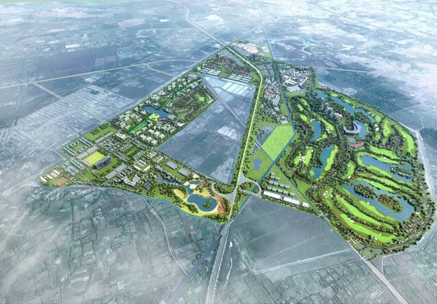 ▲ 미얀마 에코그린시티 상하수도시설 설치사업 조감도.ⓒ포스코건설