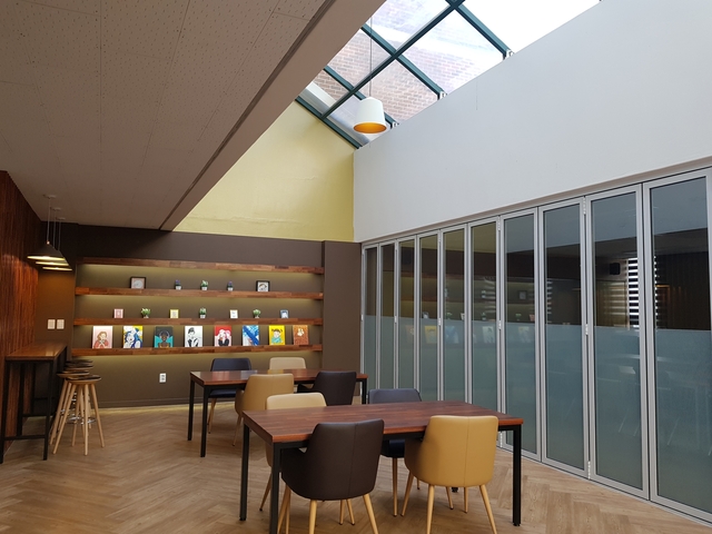 ▲ 고교학점제 기반조성사업으로 조성된 상인고 다문다독다락방.ⓒ대구시교육청