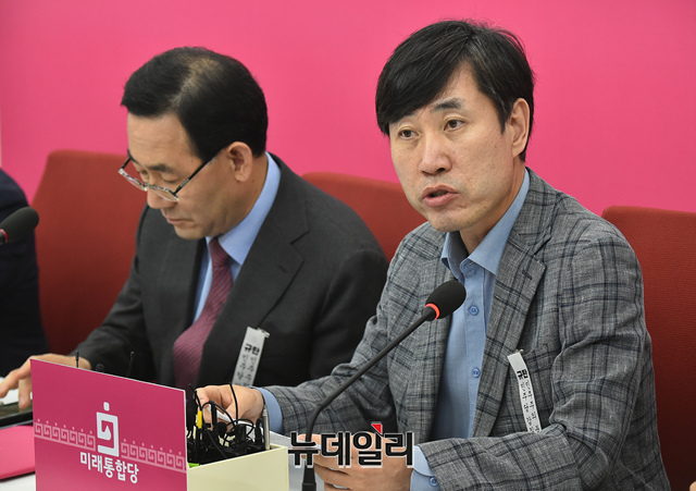 ▲ 하태경(사진) 미래통합당 의원은 6일 문재인 대통령이 나서 인천국제공항공사 비정규직의 정규직 전환을 유보해야 한다고 주장했다. ⓒ이종현 기자