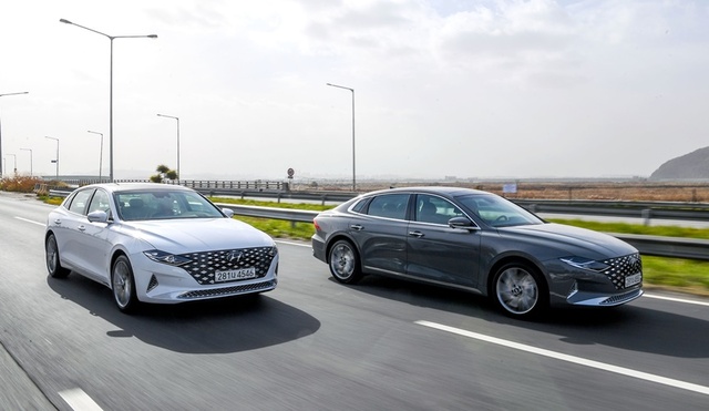 ▲ 현대자동차가 판매 중인 더 뉴 그랜저 ⓒ현대차