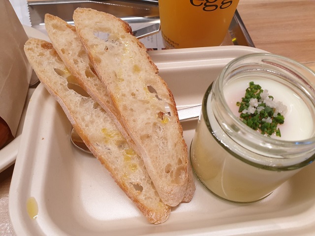 ▲ 에그슬럿 1호점에서 맛본 슬럿. ⓒ임소현 기자